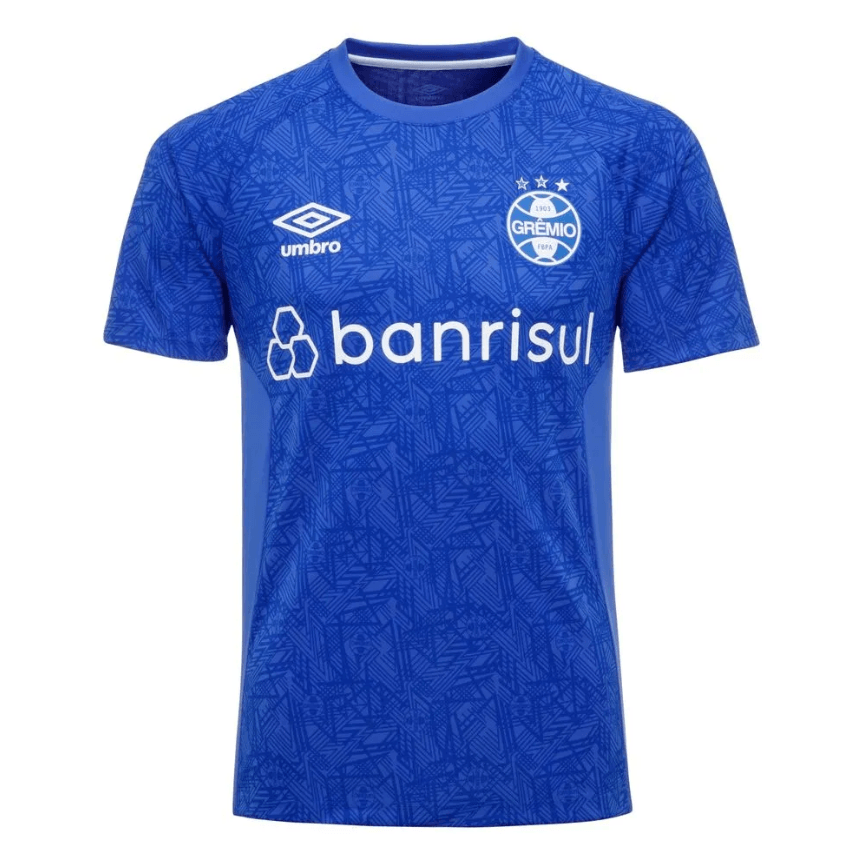 Camisa Grêmio Treino Azul Umbro 24/25 Masculina - DA Sports Oficial