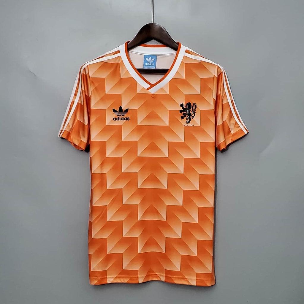 Camisa Holanda Retrô 1988 Laranja - Adidas - Garcêz Sports