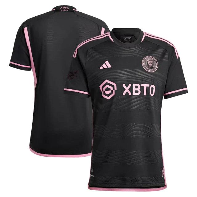 Camisa Inter Miami II 2023 Preto e Rosa - Adidas - Masculino Jogador - DA Sports Oficial
