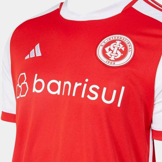 Camisa Internacional I 24/25 Adidas - Vermelho - DA Sports Oficial