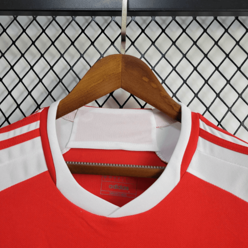 Camisa Internacional I 24/25 Torcedor Adidas Feminina - Vermelho + Branco - DA Sports Oficial