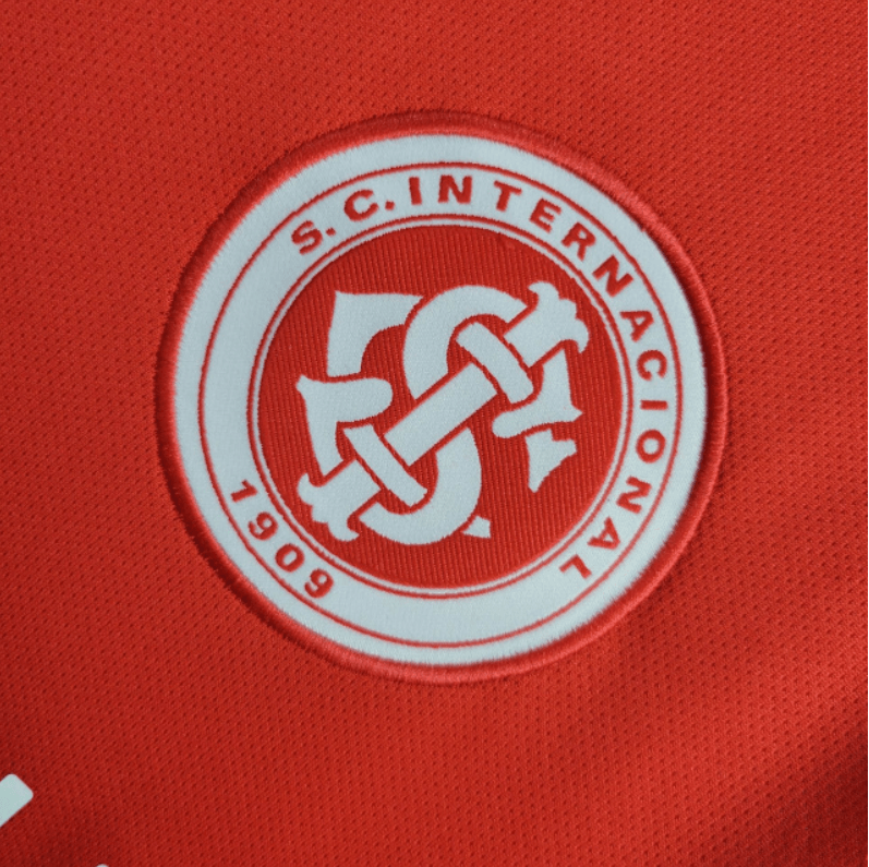 Camisa Internacional I 24/25 Torcedor Adidas Feminina - Vermelho + Branco - DA Sports Oficial