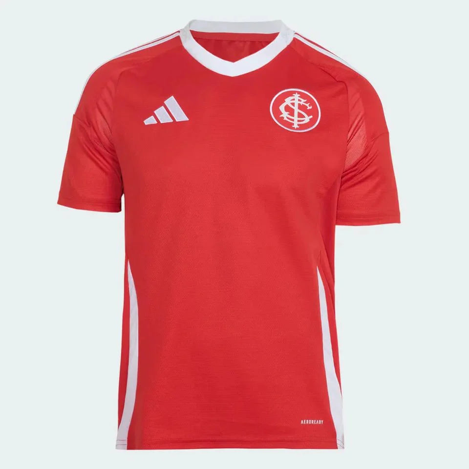 Camisa Internacional I 25/26 s/n Torcedor Adidas Masculina - Vermelho - Garcêz Sports