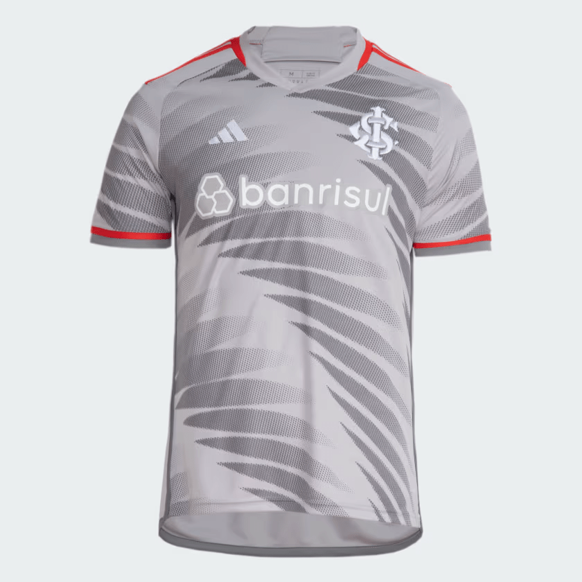 Camisa Internacional III 24/25 Adidas - Cinza - Garcêz Sports