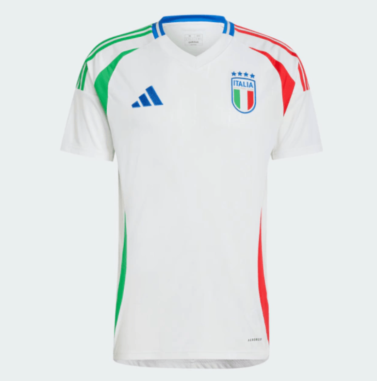 Camisa Itália Home 24/25 s/n° Adidas - Branca - (Feminina) - Garcêz Sports