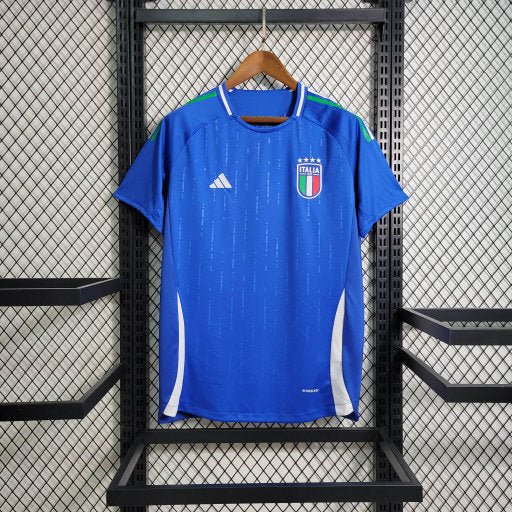 Camisa Itália Home 24/25 s/n° Torcedor Adidas Masculino - Azul - Garcêz Sports