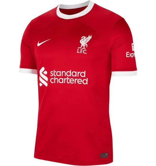 Camisa Liverpool I 23/24 Nike - Vermelha - Garcêz Sports