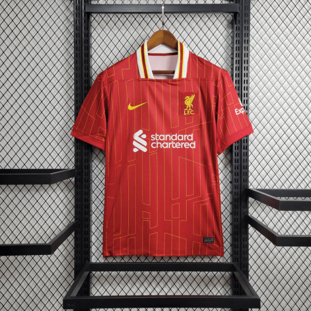 Camisa Liverpool I 24/25 Nike - Vermelha - Garcêz Sports