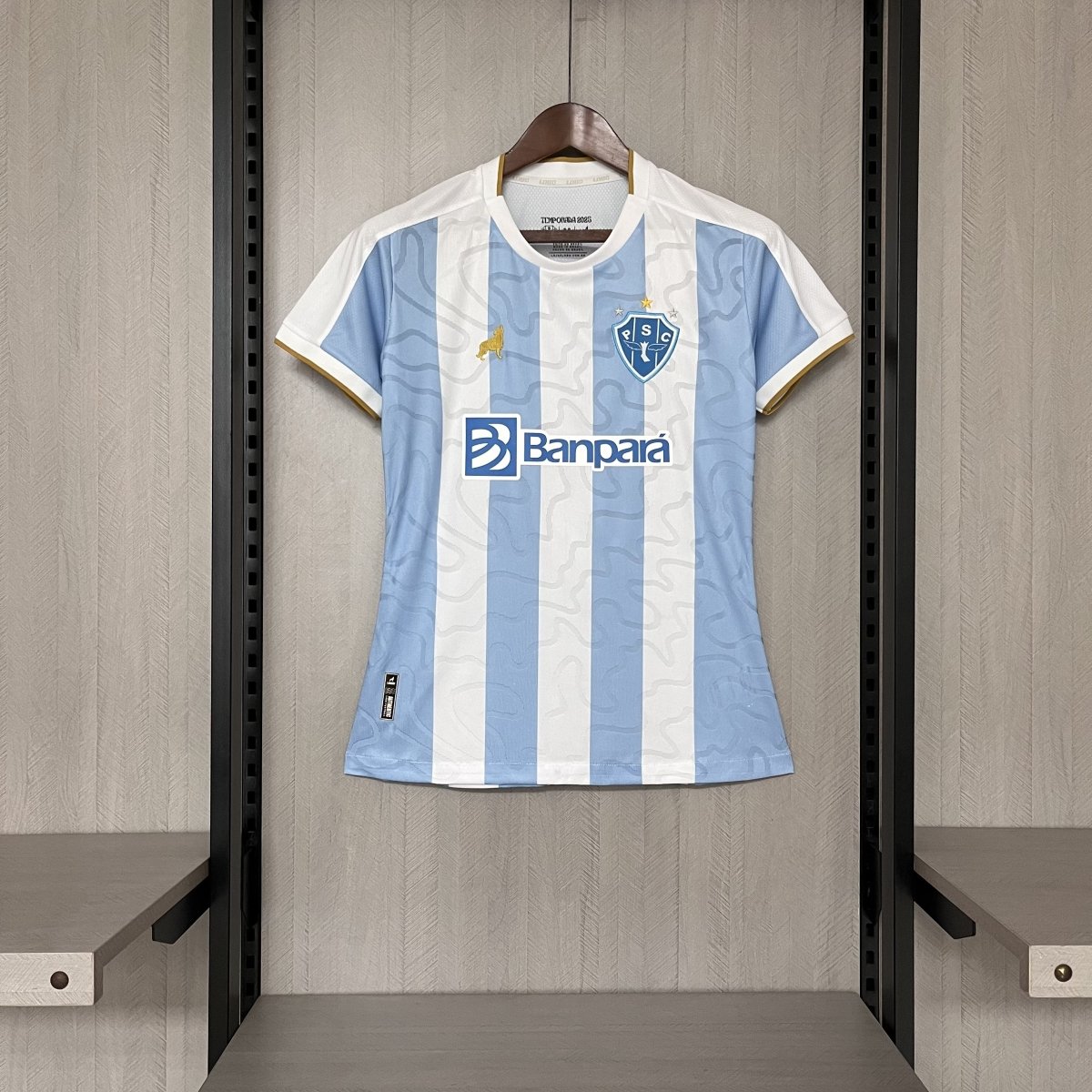 Camisa Lobo Paysandu I 2025 - Azul - (Feminina) - Garcêz Sports
