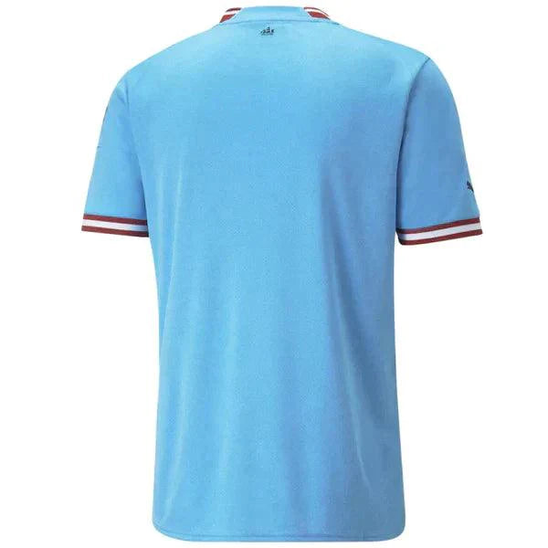 Camisa Manchester City Home 22/23 s/n° Torcedor Masculina - Azul - DA Sports Oficial