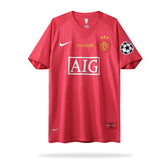 Camisa Manchester United 2007/08 - Retrô Masculino - Vermelho - Garcêz Sports