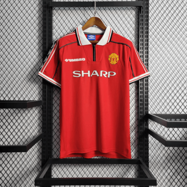 Camisa Manchester United Home (1) 1998/99 Umbro Retrô Masculina - Garcêz Sports