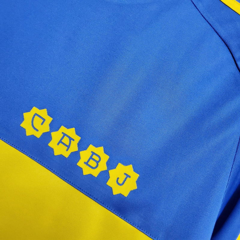 Camisa Manga Longa Boca Juniors 1981 Adidas - Azul - DA Sports Oficial
