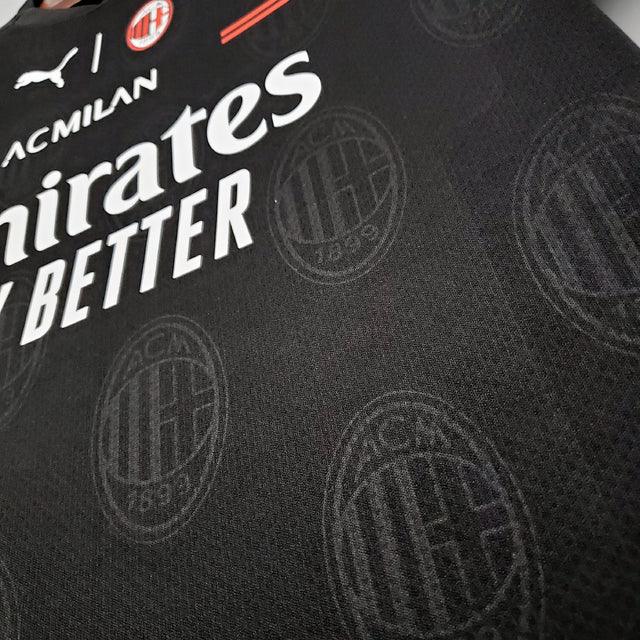 Camisa Milan 21/22 Puma - Preto - DA Sports Oficial