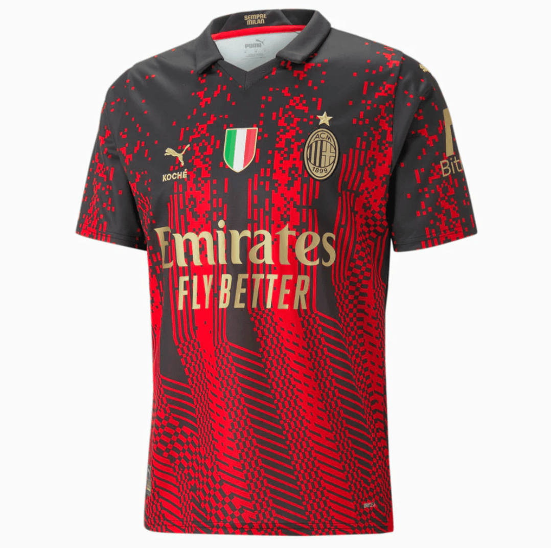 Camisa Milan 23/24 Puma x Koeche - Vermelha - Garcêz Sports