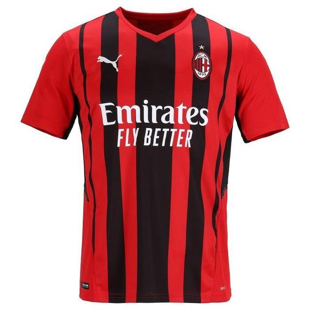 Camisa Milan I 21/22 Puma - Preto e Vermelho - Garcêz Sports