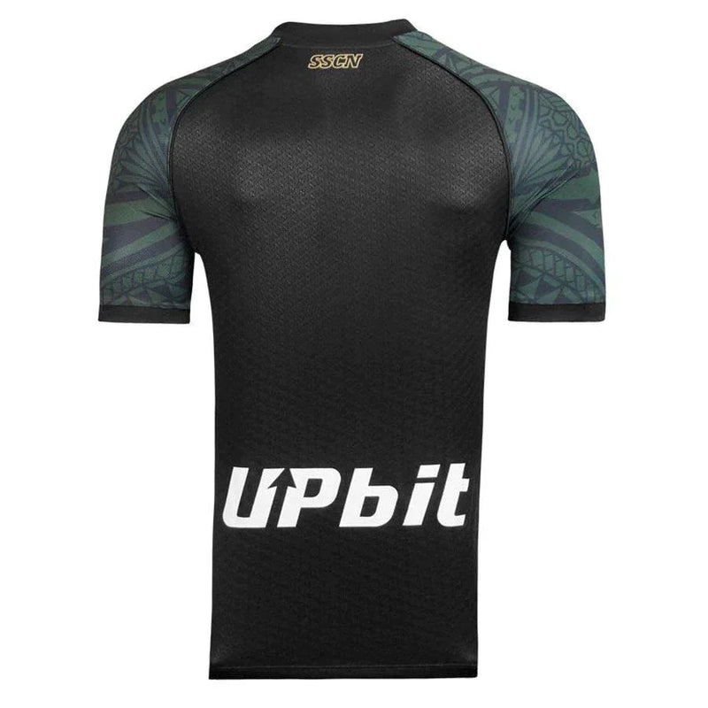 Camisa Napoli III 23/24 EA7 - Preto - DA Sports Oficial