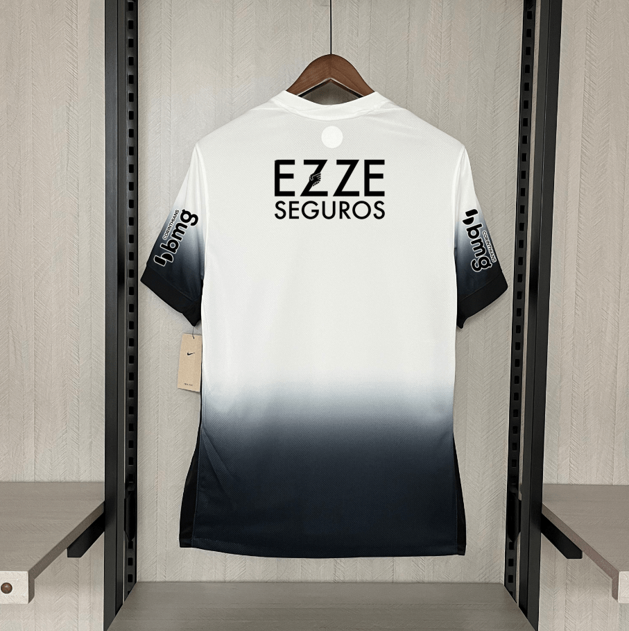 Camisa Nike Corinthians Casa 24/25 - Branca (Com todos patrocinadores) - Garcêz Sports