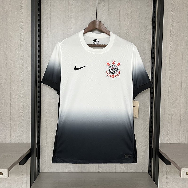 Camisa Nike Corinthians Casa 24/25 - Branca degradê - Garcêz Sports