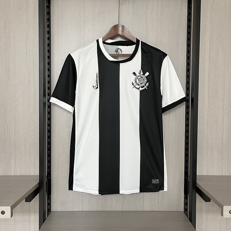 Camisa Nike Corinthians III 24/25 - Preta e Branca - Garcêz Sports