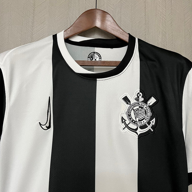 Camisa Nike Corinthians III 24/25 - Preta e Branca - Garcêz Sports