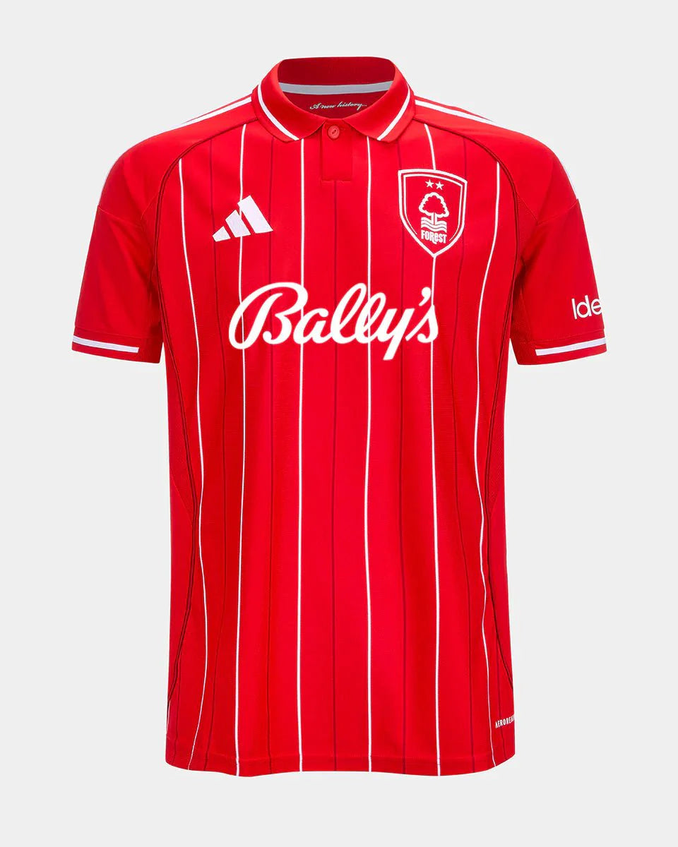 Camisa Nottingham Forest I 2025/26 Vermelho - Garcêz Sports