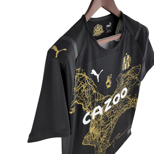 Camisa Olympique Lyon Comemorativa 22/23 Adidas - Preto - DA Sports Oficial
