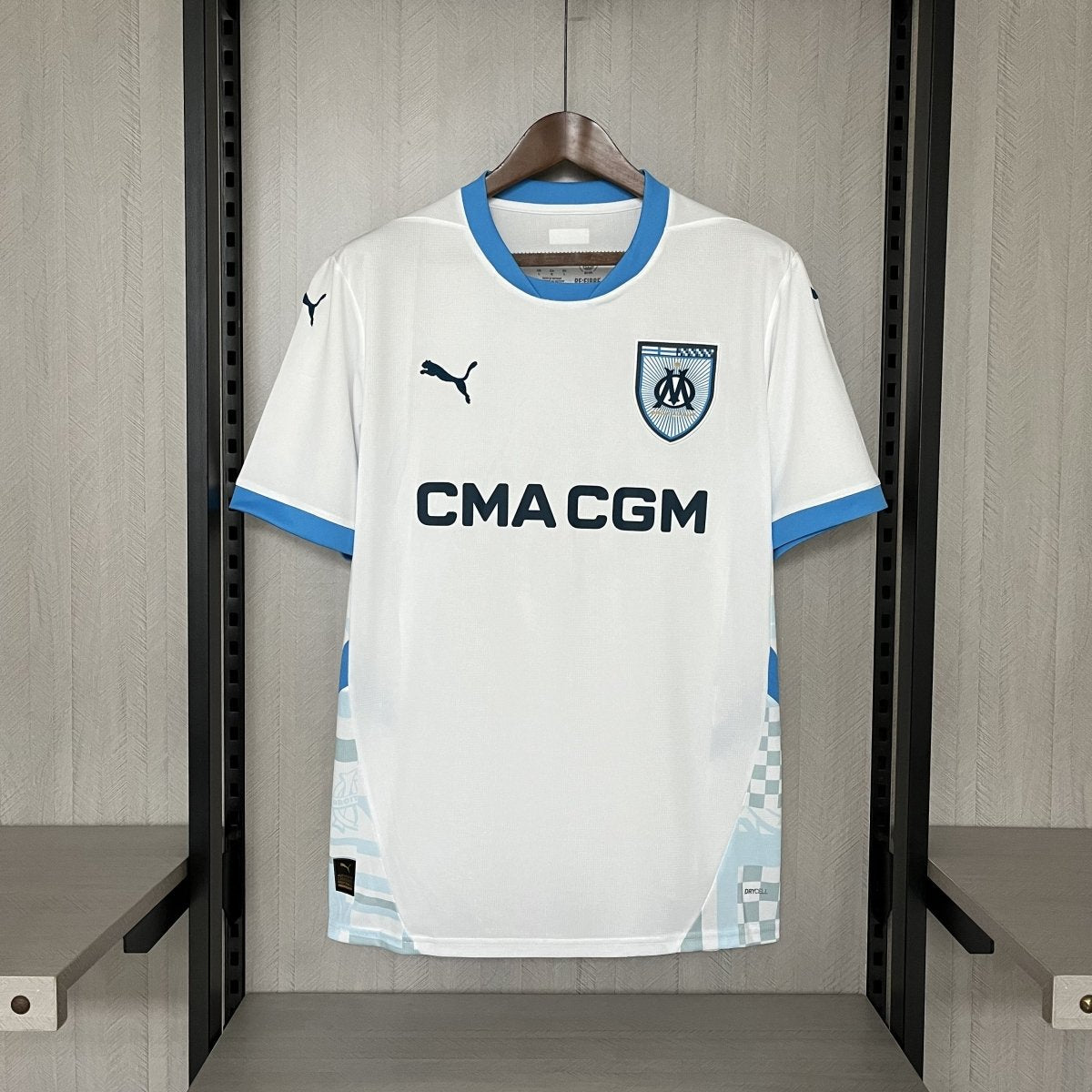 Camisa Olympique Marseille Home I 24/25 Masculina Branca - Garcêz Sports