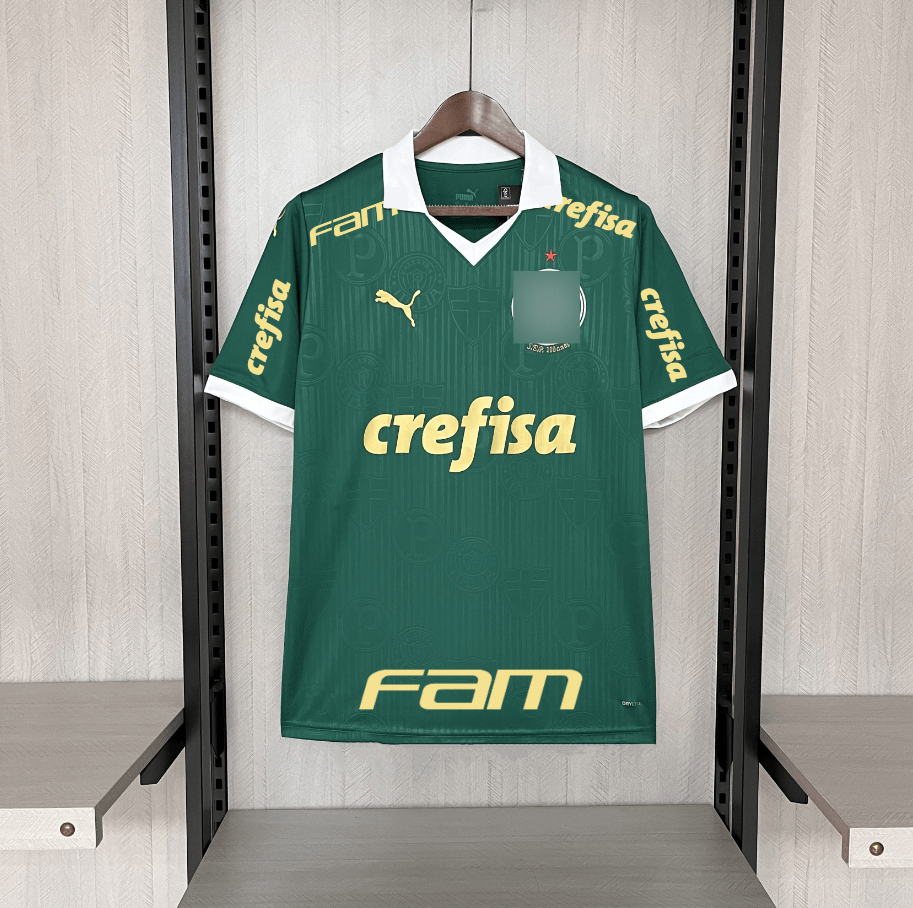 Camisa Palmeiras I 24/25 Puma Com todos patrocinadores - Garcêz Sports