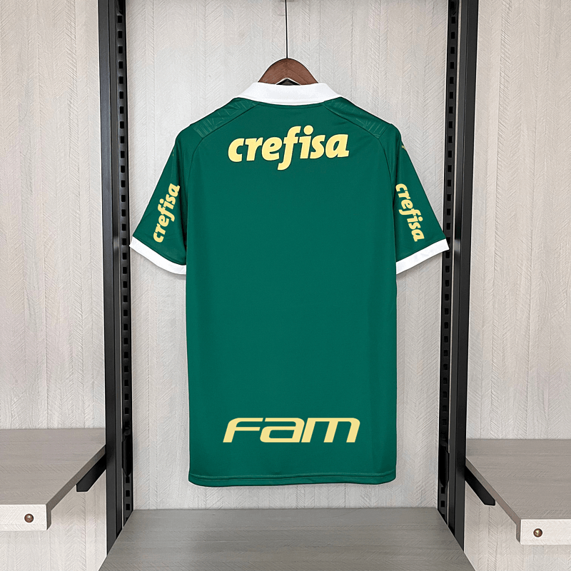 Camisa Palmeiras I 24/25 Puma Com todos patrocinadores - Garcêz Sports
