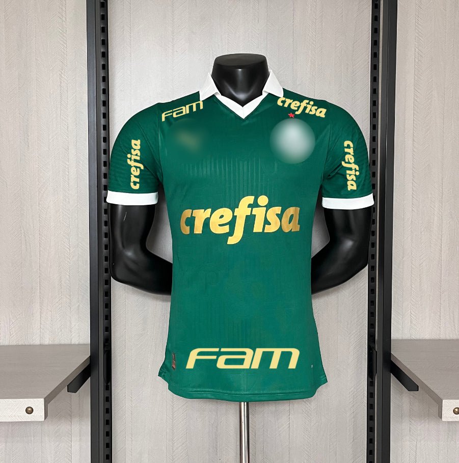 Camisa Palmeiras I 24/25 s/n° Jogador Puma - Verde (Com todos patrocinadores) - Garcêz Sports