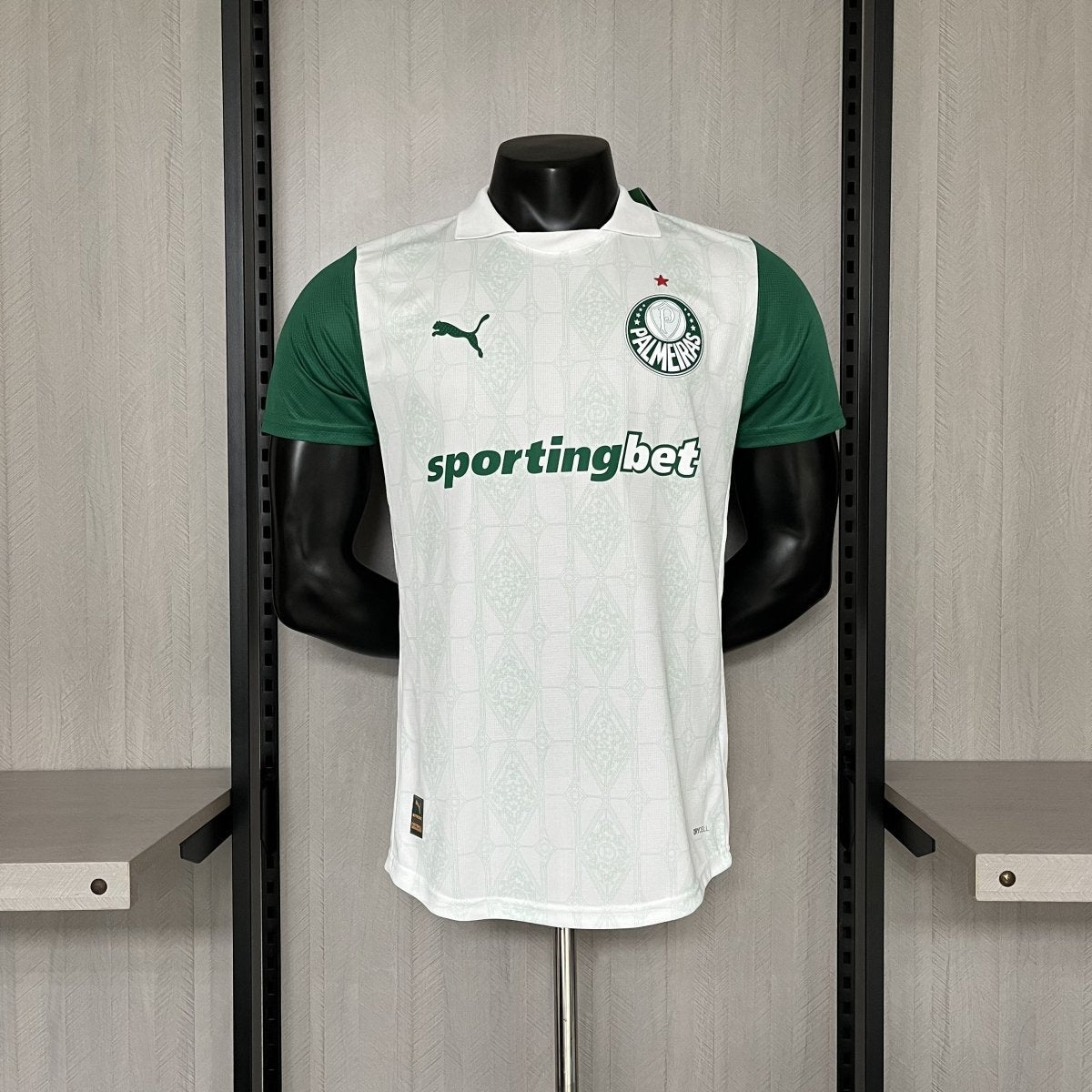 Camisa Palmeiras Jogador AWAY 2025 - Branca - Garcêz Sports