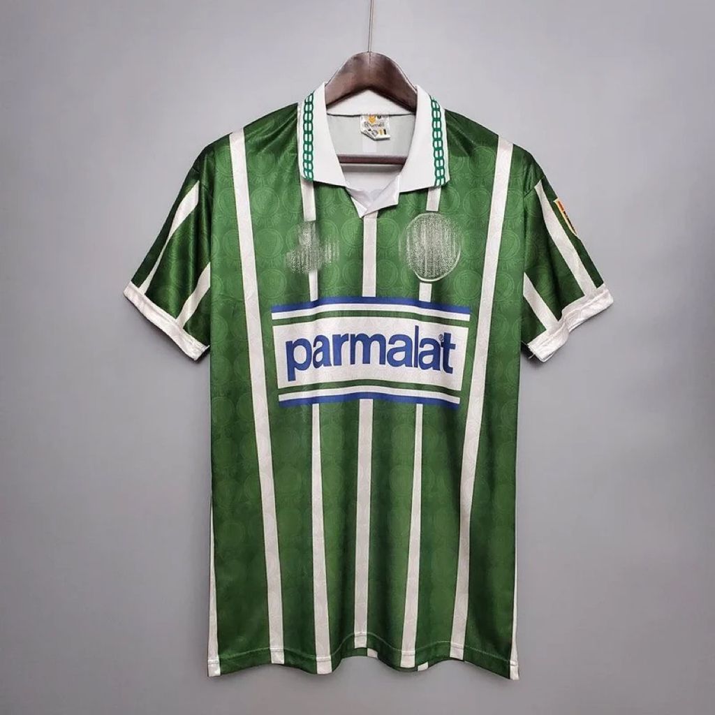 Camisa Palmeiras Retrô 9394 - Rhumell - Verde e Branca - Garcêz Sports
