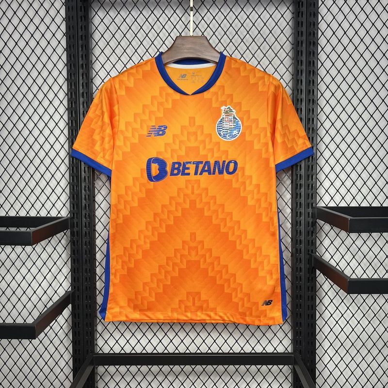 Camisa Porto Away 24/25 - Laranja - Garcêz Sports