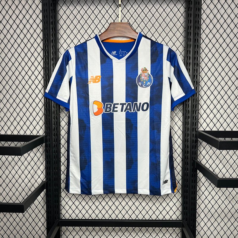 Camisa Porto Home 24/25 - Listrada Branca e Azul - Garcêz Sports