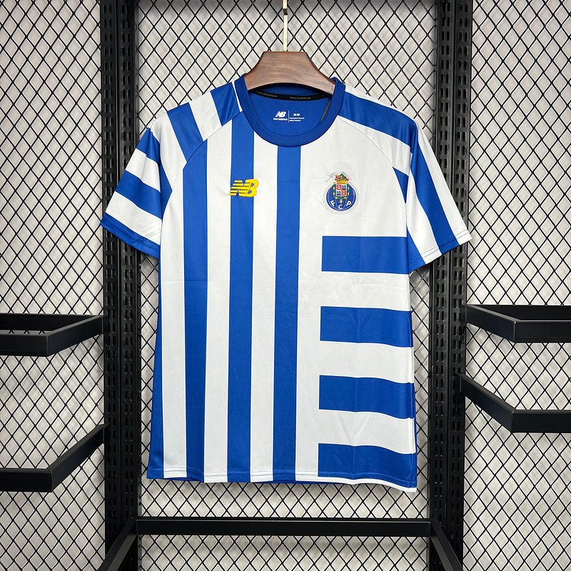 Camisa Porto Pré - Jogo 24/25 - Listrada Branca e Azul - Garcêz Sports