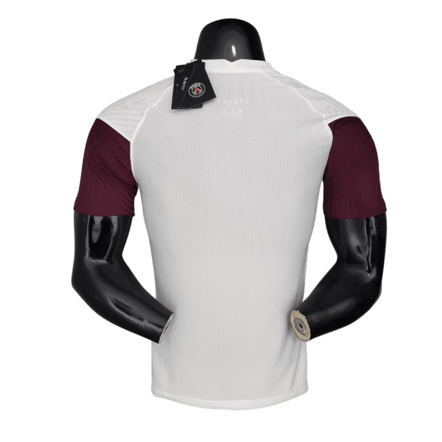 Camisa PSG 21/22 - Branca e Roxa - Jordan - Masculino Jogador - DA Sports Oficial