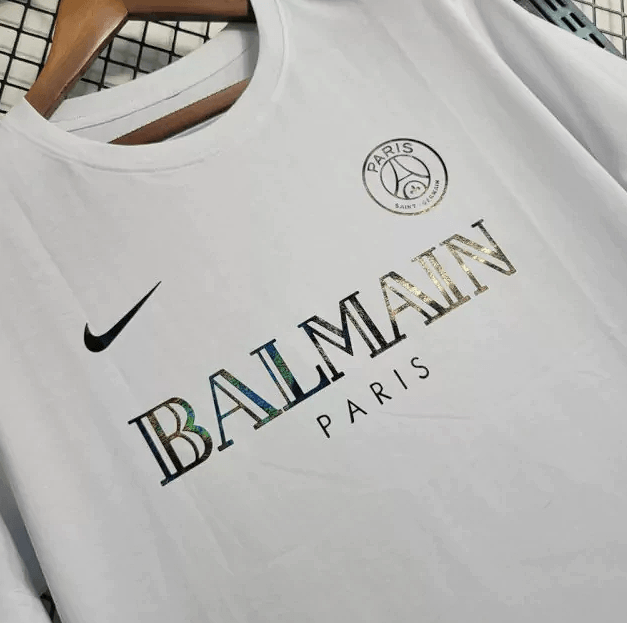 Camisa PSG 23/24 Edição Especial Balmain Paris - Garcêz Sports