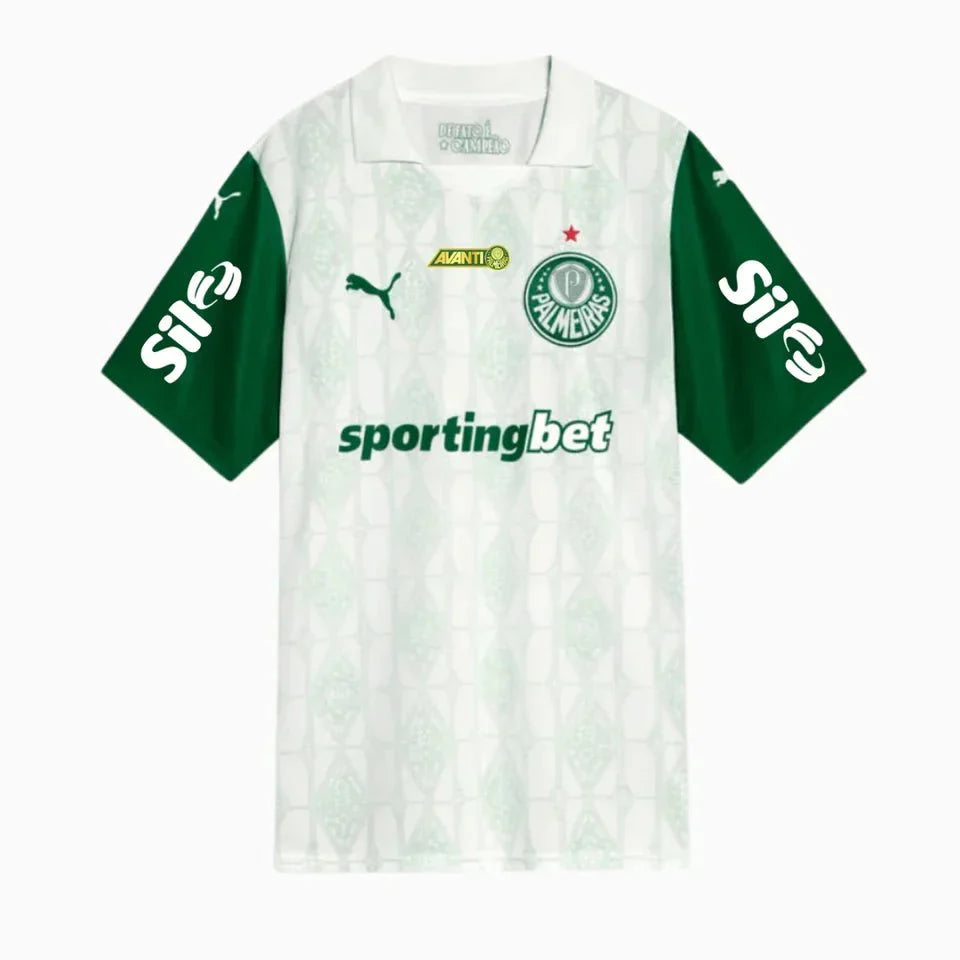 Camisa Puma Palmeiras 2025/26 II Com Patrocínios (Mundial) - Garcêz Sports