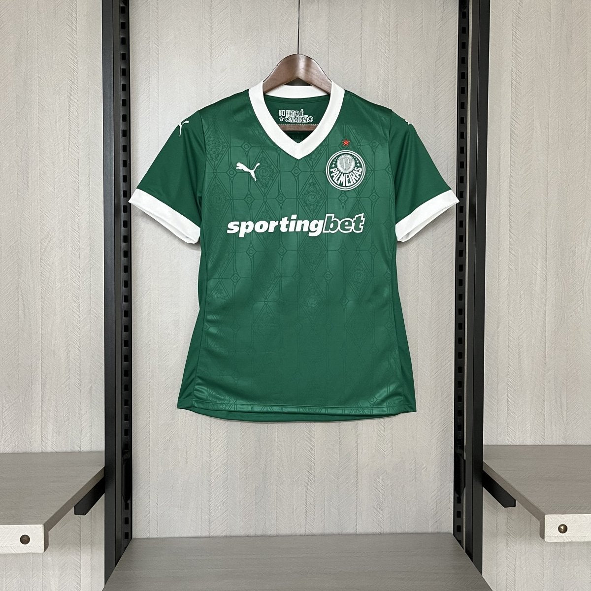 Camisa Puma Palmeiras I 2025 - (Feminina) - Garcêz Sports