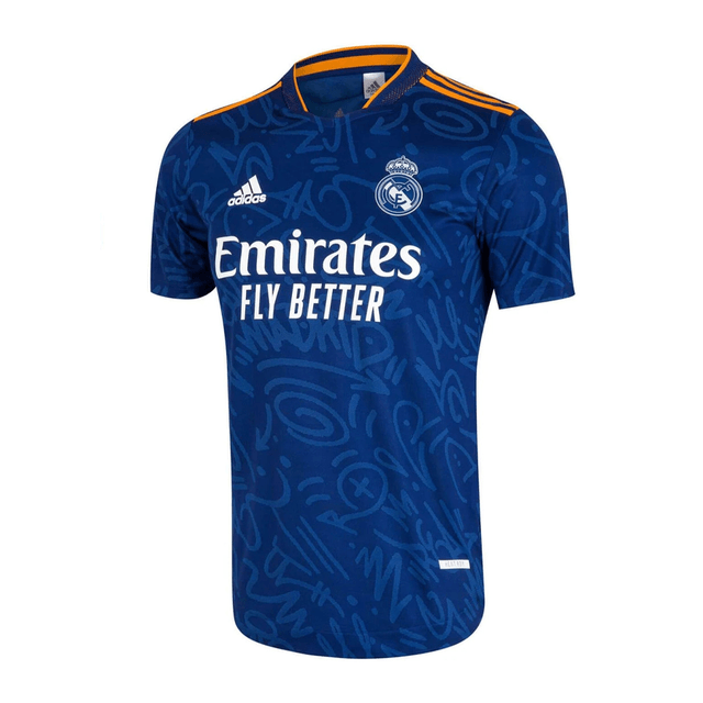 Camisa Real Madrid II 21/22 Adidas - Azul - Garcêz Sports