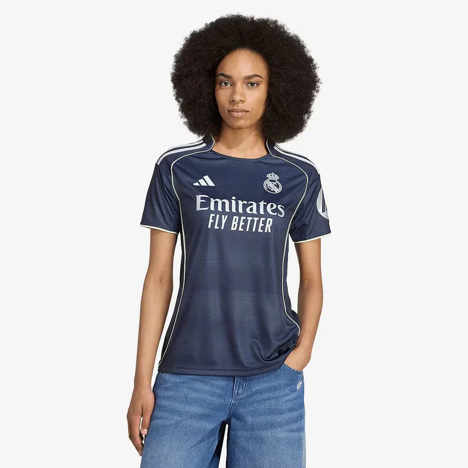 Camisa Real Madrid II Adidas 2025/26 - (Feminina) - Garcêz Sports