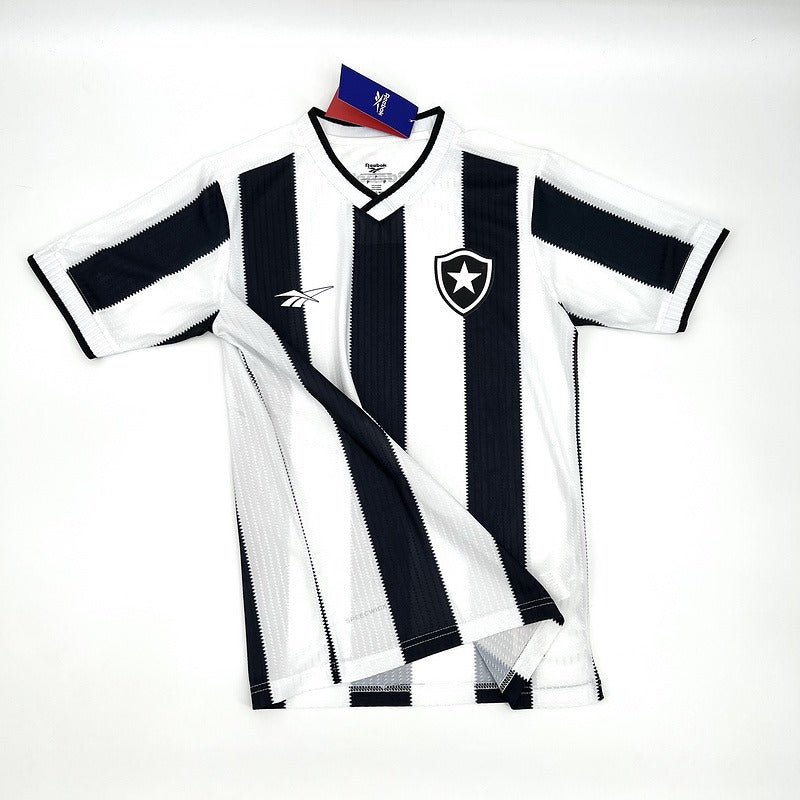 Camisa Reebok Botafogo 24/25 Casa - Preta e Branca - (Feminina) - Garcêz Sports