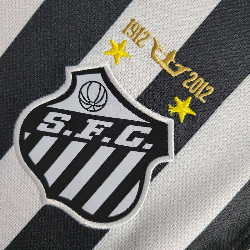 Camisa Santos Retrô 2012/2013 Preta e branca - Nike - Garcêz Sports