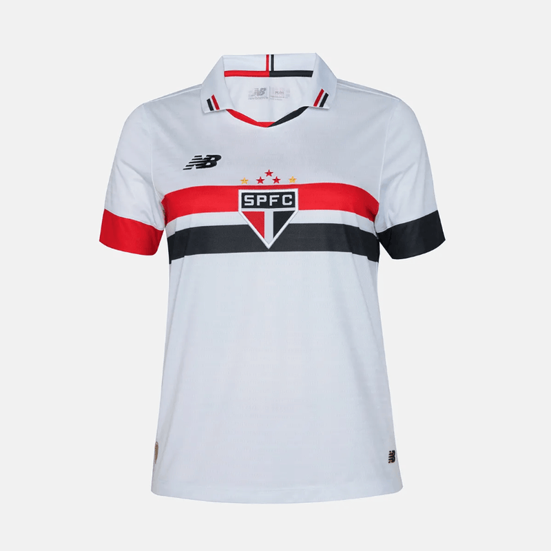 Camisa São Paulo 24/25 Adidas - Branca feminina - DA Sports Oficial