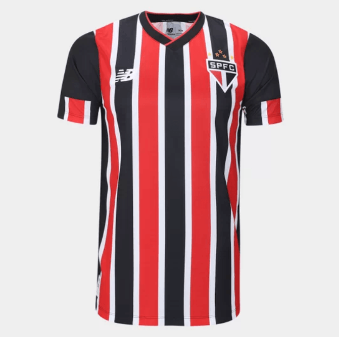 Camisa São Paulo I 24/25 Adidas - Vermelha e preta - DA Sports Oficial