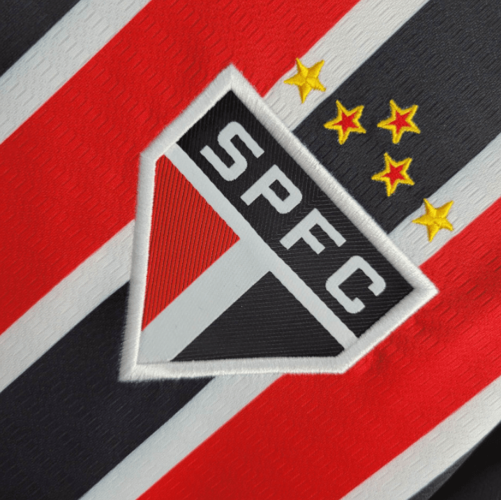 Camisa São Paulo I 24/25 Adidas - Vermelha e preta - DA Sports Oficial