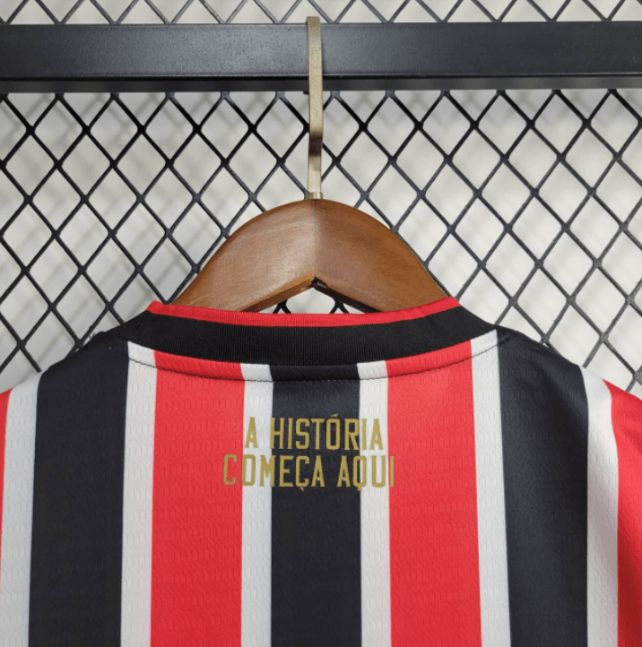 Camisa São Paulo I 24/25 Adidas - Vermelha e preta - DA Sports Oficial