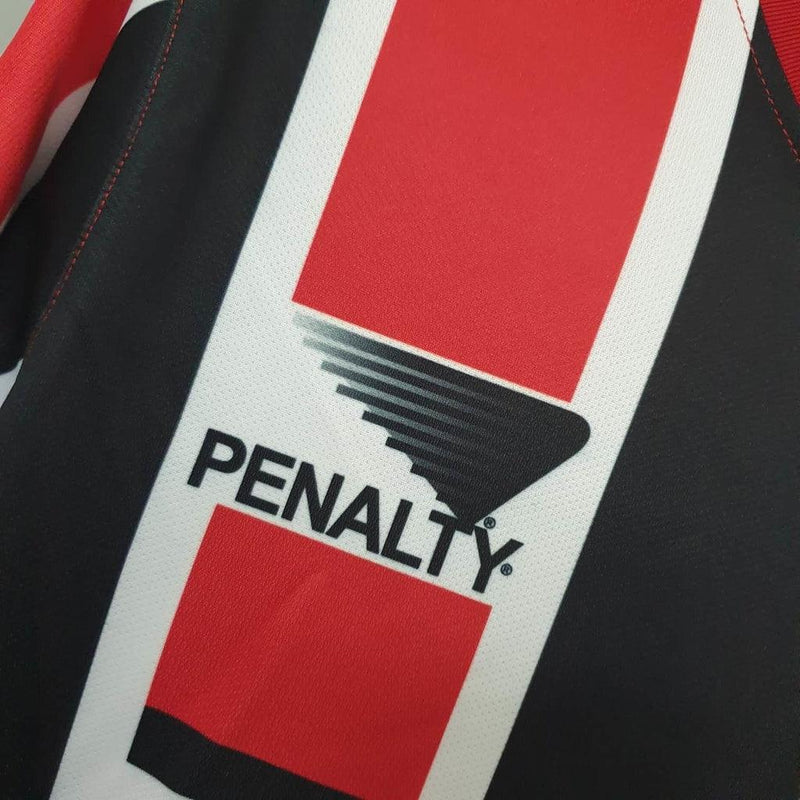 Camisa São Paulo Retrô 1993 Vermelha e Preta - Penalty - DA Sports Oficial