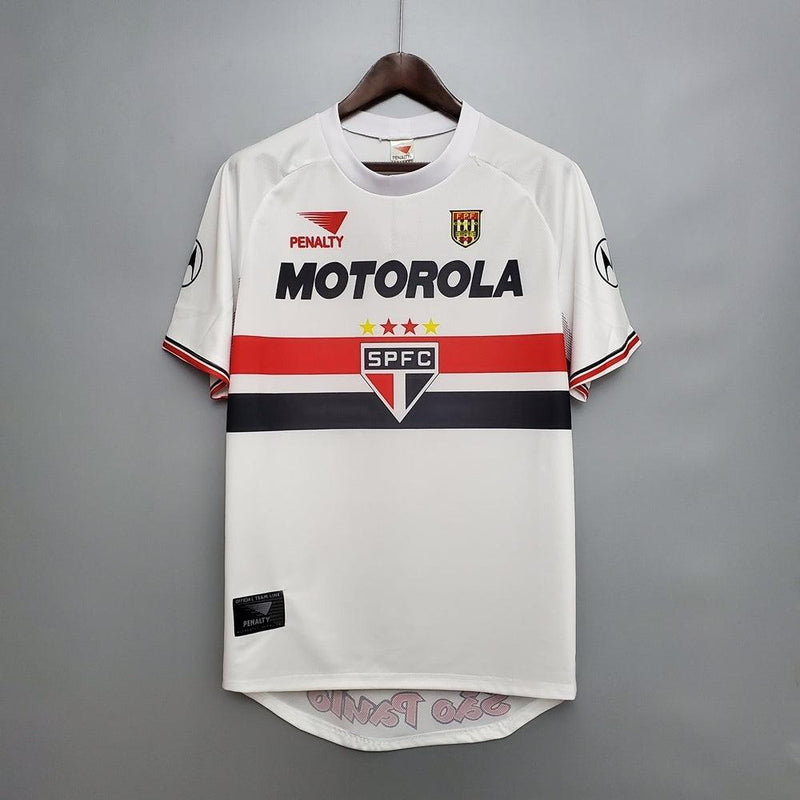 Camisa São Paulo Retrô 99/00 - Penalty - Branca - DA Sports Oficial